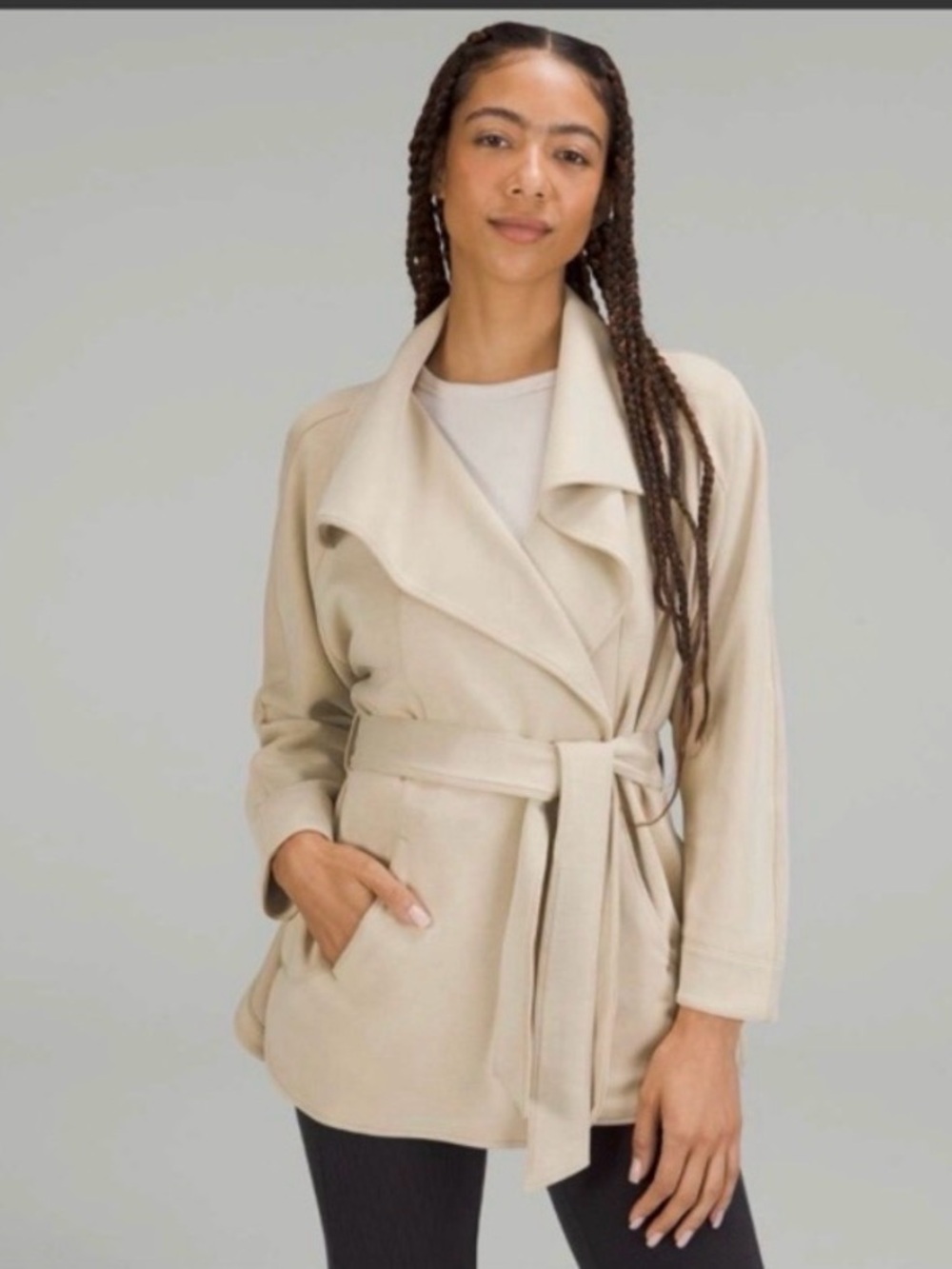 Lululemon Softstreme Belted Wrap